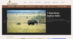 Desktop Screenshot of africansermonsafaris.com